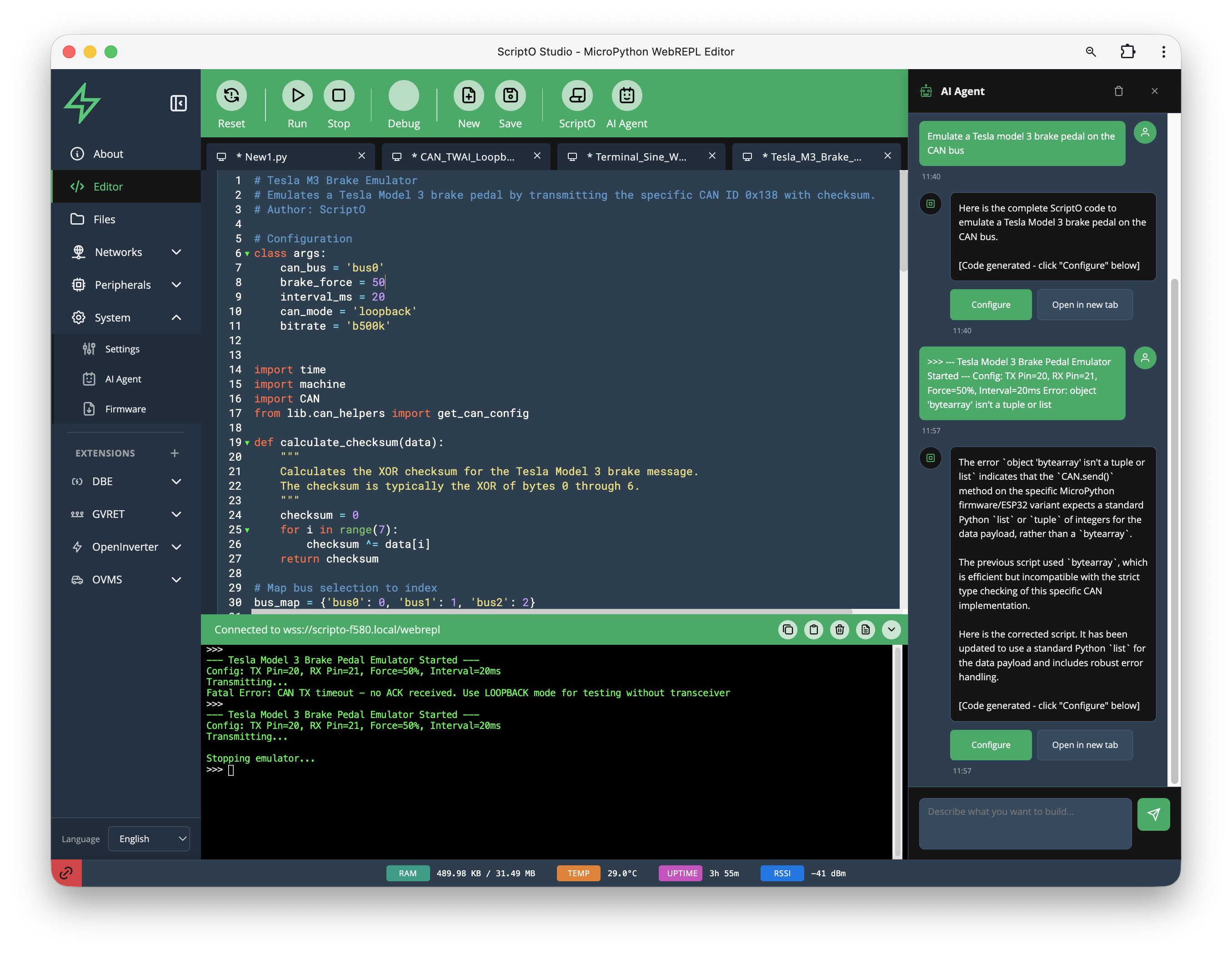ScriptO Studio AI Assistant